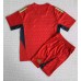 Billige Argentina Målmand Børnetøj Udebanetrøje til baby VM 2022 Kortærmet (+ korte bukser)